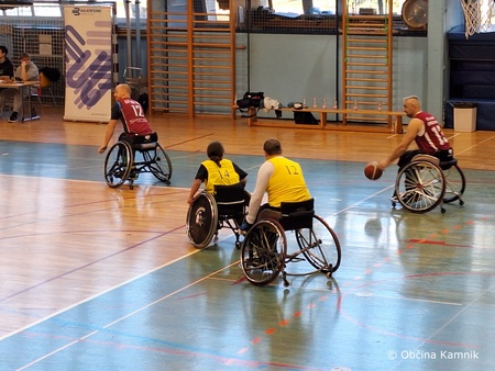 Košarka na vozičkih v Športni dvorani v Kamniku (10)